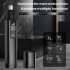DOMAL Nose Hair Trimmer for Men & Women with Digital Display, 3-Speed Smart Touch Lock Panel, Stainless Steel 4-Blade, Painless Hair Removal, 10000RPM Motor, Waterproof, Fast Charging view 2