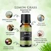 Aerra Serenity Duo  Lavender & Lemongrass Essential Oil Combo (2 x 15ml)  Pure Aroma Oils for Diffuser, Puja, DIY  Vegan view 3