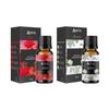 Aerra Floral Duo Rose & Jasmine Essential Oil Combo (2 x 15ml) Pure Aroma Oils for Diffuser, Puja, DIY Vegan view 1