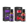 Aerra Serenity Duo  Lavender & Rose Essential Oil Combo (2 x 15ml)  Pure Aroma Oils for Diffuser, Puja, DIY  Vegan view 1
