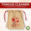Copper Tongue Cleaner for Men and Women | For Fresh Breath & Bacteria Removal | Improved Taste Sense & Oral Hygiene | Easy to Use | 100% Pure Indian Copper Tongue Scraper To Prevent Bad Breath view 2