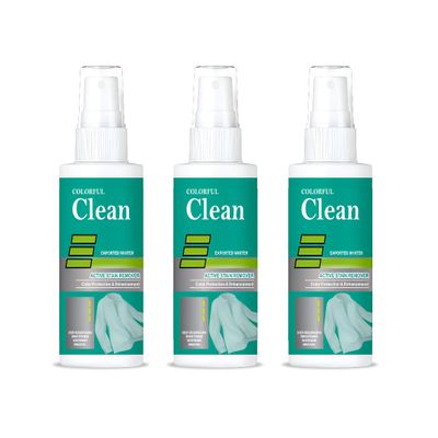 Powerful Color Bleach Laundry Detergent (100ml Each), Oxygen Cleaning Solution, Concentrated Multipurpose Laundry Detergent (3)