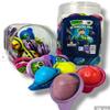 ASFOODS BEN10 3D Bursting Eye Ball Candy Center Filled Gummy Candy Jelly Balls 30Pcs jar Strawberry, Orange, Grape, Apple, Mango view 2