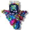 ASFOODS BEN10 3D Bursting Eye Ball Candy Center Filled Gummy Candy Jelly Balls 30Pcs jar Strawberry, Orange, Grape, Apple, Mango view 3