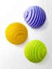 C2SK 3 PCS Reusable Magic Laundry Balls - Silicone Dryer Balls for Washing Machine | Tangle-Free, Wrinkle Reducing, Lint Catching, and Fabric Softening | Colorful Washing Balls view 1
