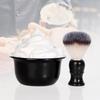 BNFMen Shaving Mustache Brush Shaving Bowl Fast Lather Shaving Cream Bowl Brush|Health & Beauty | Shaving & Hair Removal |1 Beard Brush view 4