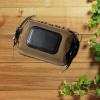 BNFOutdoor Camping Tissue Box Case Waterproof Hanging Napkin Wipes Bag Brown|Sporting Goods | Outdoor Sports |1 Piece Outdoor Camping Tissue Box view 2