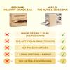 Hullo Nuts & Seeds Bar - Honey (6 x 30g Pack) | Dairy Free, Nutrient Rich & Balanced Snack Bars for Kids & Adults | Nutrition Bars No Added Sugar & No Preservatives view 4