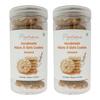 Ami Naturals Almond Millet & Oats Cookies | Handmade Healthy Cookies | No Maida, No Added Sugar, No Palm Oil | Protein-Rich Snack | 200g (Pack of 2) view 1