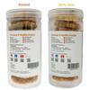 Ami Naturals Almond & Sattu Oats Millets & Oats Cookies  2-Box Pack | Handmade Healthy Cookies | No Maida, No Added Sugar, No Palm Oil | Nutty & Protein Snack (200 gm Each) view 3