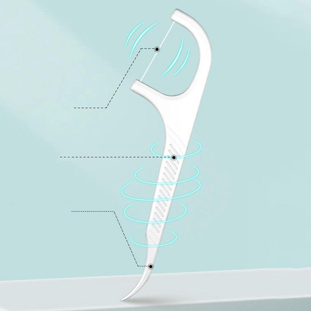 CALANDIS Automatic Floss Storage Box Portable Dispenser for Oral Care Bathroom Green | Dental Floss & Flossers | Oral Care