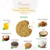 Ami Naturals Sattu Oats & Multi-Flavour Millets & Oats Cookies  2-Box Pack | Handmade Healthy Cookies | No Maida, No Added Sugar, No Palm Oil | Variety Snack Pack (200 gm Each) view 4