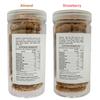 Ami Naturals Almond & Strawberry Millets & Oats Cookies  2-Box Pack | Handmade Healthy Cookies | No Maida, No Added Sugar, No Palm Oil | Premium Snack (200 gm Each) view 2