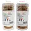 Ami Naturals Almond & Strawberry Millets & Oats Cookies  2-Box Pack | Handmade Healthy Cookies | No Maida, No Added Sugar, No Palm Oil | Premium Snack (200 gm Each) view 3