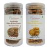 Ami Naturals Chocolate Chip & Sattu Oats Millets & Oats Cookies  2-Box Pack | Handmade Healthy Cookies | No Maida, No Added Sugar, No Palm Oil | Protein Snack (200 gm Each) view 1