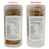 Ami Naturals Strawberry & Multi-Flavour Millets & Oats Cookies  2-Box Pack | Handmade Healthy Cookies | No Maida, No Added Sugar, No Palm Oil | Fruity & Variety Snack (200 gm Each) view 2