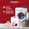 Orpito Rose Liquid Detergent 5L | Long-Lasting Floral Freshness | Tough Stain Removal | Gentle on Clothes | Front & Top Load | Premium Fabric Care | Eco-Friendly Wash view 3