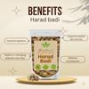 HarviTatva Harad Badi Whole | Big Haritaki | Terminalia Chebula | Ink Nut | Kadukkai | Ayurvedic Digestive Fruit | 100% Natural & Sun-Dried  Chemical Free 200gm view 4