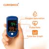 CURECHECK SO711 Pulse Oximeter Fingertip, Blood Oxygen Saturation Monitor Fingertip, SpO2 Fingertip Monitor view 3