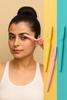 Deborganic Face Razor Set of 3 | Reusable Stainless Steel Face Razor for Women | Gentle Hair Removal for Facial & Bikini Area view 1
