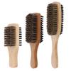 BNF2-Side Men Boar Hair Bristle Beard Mustache Brush with Wood Handle 3 Size A|Health & Beauty | Hair Care & Styling | Brushes & Combs|1x Beard Brush view 2