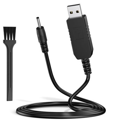 Tobfit 5V Shaver Charger Cable for Braun Beard Charger, 150CM/4.9FT USB Power Cord Beard Trimmer Electric Shaver Charging Cable for Braun MGK3321,MGK3335