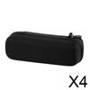 CALANDIS 4xToothbrush Travel Case Rechargeable Toothbrushes Storage Hard Case Black Fabric | Electric Toothbrushes | Oral Care view 2