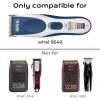 Tobfit USB A Charger Compatible with Wahl Colour Pro 9649 Cordless Clipper, Ancable 3.5V Charger for Wahl Trimmer Colour Pro 9649 Cordless Clipper Shaver Power Supply Trimmer with Brush (Black) view 2