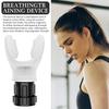 Proberos Breathing Trainer, Portable Muscle Trainer, Exercise Trainer with Resistance Adjustable, Easy to Clean and Use, Improve Strength and Endurance, White view 4
