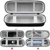 CALANDIS 3xToothbrush Travel Case Rechargeable Toothbrushes Storage Hard Case Black PU Leather | Electric Toothbrushes | Oral Care view 3