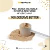 Renewtra Plant Protein Powder | Gut-Friendly Postbiotics | Third Party Lab Tested | 0 Sugar |No Artificial Additives | Complete Amino Acid Profile | 20g Protein | Vegan | (Pack of 4 Single Serve Sachets, Unflavoured) view 4