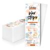 Fabskin Wax Strips for Women for Waxing 140 Pcs | Large Non Woven Hair Removal Plain Strips - White view 1