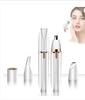 Dkriva Compact Facial Epilator  Portable USB Rechargeable Painless Facial Hair Remover Machine, Mini Face Shaver For Women, Eyebrow Trimmer, Lip Chin Hair Removal (1 PCS) view 2