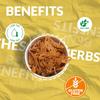 Avarya Crispy Lotus Root Chips | Savory & Wholesome Vegan Snack | Low Oil | Healthy Chips Alternative - 100g Pack (100 GMS, Cheese & Herb) view 4