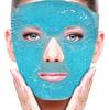 ACHARAJ Face Ice Pack, Reusable Hot & Cold Ice Face Mask, Gel Compress for Helping with Puffy Eyes and aiding in Conditions of Swelling, Facial Spa Cooling Mask for Women and Men (1 pcs) (Blue) view 1