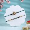 FlowerAura Premium Handcrafted Set of 2 Peacock Rakhi With Chocolate Box Include Roli Chawal Set - Rakhi Gift Hamper For Brother, Bhai, Kids, Bhaiya, Cousins view 3