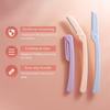 BRILORA Eyebrow Razor & Face Trimmer  6-Pack Precision Blades for Women & Men Facial Hair Removal Exfoliation Shaping Tool view 2