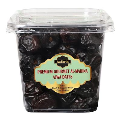 AAFARIN Premium Al-Madina Ajwa Dates | From Mecca | 1kg | Authentic Gourmet Khajoor | No Added Sugar | Rich in Nutrients | Ideal for Ramadan & Gifting