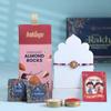 FlowerAura Premium Raksha Bandhan Hamper Include Designer Mandala Rakhi, Almonds Rocks Chocolate, Roli Chawal & Rakhi Card In Box - Rakhi Gift for Brother, Bhai, Bhaiya & Cousins view 3