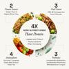Ace Blend DAILY 20G Vegan Plant Protein Powder (5 Servings) | Raw Chocolate | 4 Vital Greens, 4 Antioxidants, 3 Probiotics | Blended for All Men & Women | 100% Gut Friendly view 2