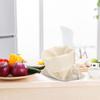 Birdbrid Cotton Muslin Bags 10x14 Inch | Reusable Product for Vegetables & Grocery | White Cloth Storage Pouches with Drawstring | Washable Eco-Friendly Bags (Pack of 8) view 3