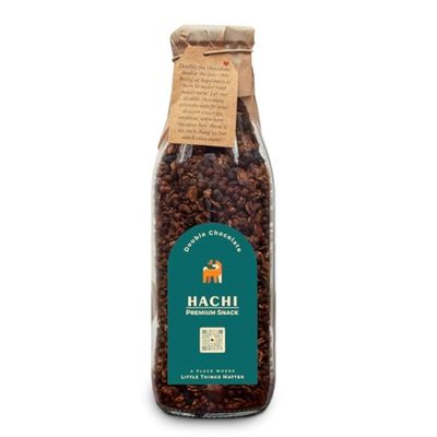 Hachi With Love Double Chocolate Granola Bottle (150 Gm, Double Chocolate)