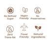 Hachi Mocha Hazelnut Granola - 500 Gm | Oats, Chocochips, Unsweetened Cocoa, Nuts & Seeds | Contains Fiber, Proteins & Healthy Fats | Gluten-Free & Vegan Friendly | No Preservative & No Sugar | view 4