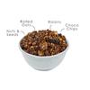 Hachi Double Chocolate Granola - 250 Gm | Oats, Chocochips, Raisins, Nuts & Seeds | Contains Fiber, Proteins & Healthy Fats | Gluten-Free & Vegan Friendly | Healthy & Nutritious Cereals | view 3