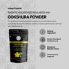 Urban Prakriti Gokhru/Gokshura (Tribulus Terrestris) Powder - 100g | 100% Raw, Pure & Natural | Non-GMO | No Preservatives | Ayurvedic Herb | Palleru/Nerunjil Powder (100 g (Pack of 3)) view 2