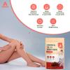 AKRIZA Painless Herbal Wax Powder for Hair Removal - 125g | For Women & Men | Quick & Easy Use on Hands, Legs, Underarms, Bikini & Intimate Areas | No Chemicals, No Irritation, All Skin Types (125 Gm, Saffron) view 4