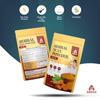 AKRIZA Painless Herbal Wax Powder for Hair Removal - 125g | For Women & Men | Quick & Easy Use on Hands, Legs, Underarms, Bikini & Intimate Areas | No Chemicals, No Irritation, All Skin Types (125 Gm, Haldi) view 3