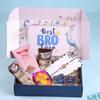 FlowerAura Premium Raksha Bandhan Hamper Include Designer Mandala Rakhi, BBQ Almonds, Set of 2 Cocolate Max Protein Bar, Roli Chawal & Rakhi Card In Box- Rakhi Gift for Brother, Bhai, Bhaiya & Cousins view 2
