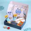 FlowerAura Premium Raksha Bandhan Hamper Include Designer Mandala Rakhi, Trial Mix, Set of 2 Protein Bar, Roli Chawal & Card In Box - Rakhi Gift for Brother, Bhai, Bhaiya & Cousins view 2