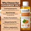 CaratSkin Pure & Natural Fenugreek Carrier Oil 200ml  Hair Growth, Scalp & Skin Nourishment, Cold-Pressed view 2
